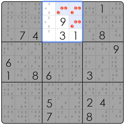 sudoku cross